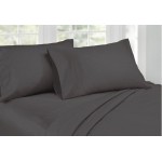ARDOR  1000 THREAD COUNT RICH LUXUARY  QUEEN SIZE SHEET SET (CHARCOAL)  NOW $90.00